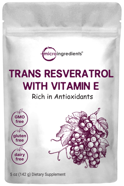 Ageless Beauty Stack: NAD+ Capsules, Trans-Resveratrol Powder & Astaxanthin Softgels