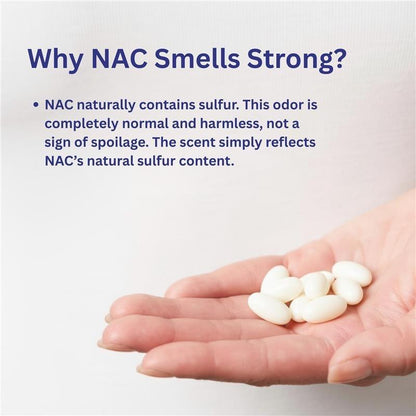 Micro Ingredients NAC 600mg with NAD+, N-Acetyl L-Cysteine + Nicotinamide + MCT Oil, Cellular Energy & Antioxidant Support
