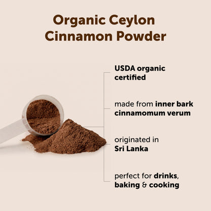 Micro Ingredients Organic Ceylon Cinnamon Powder