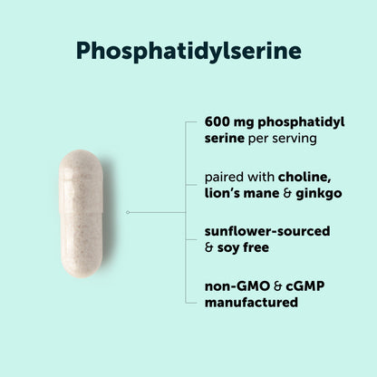 Micro Ingredients Phosphatidyl Serine 600mg, 240 Capsules