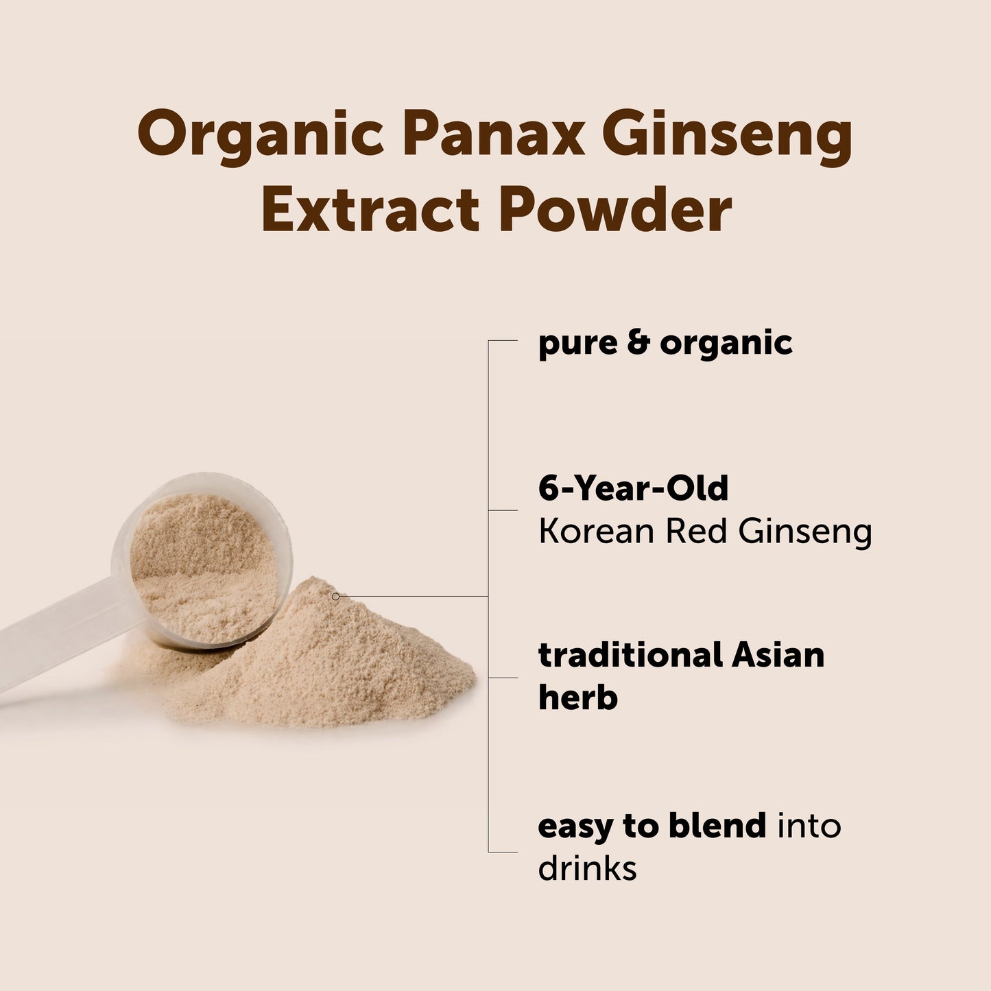 Micro Ingredients Organic Panax Ginseng Extract Powder, 4oz