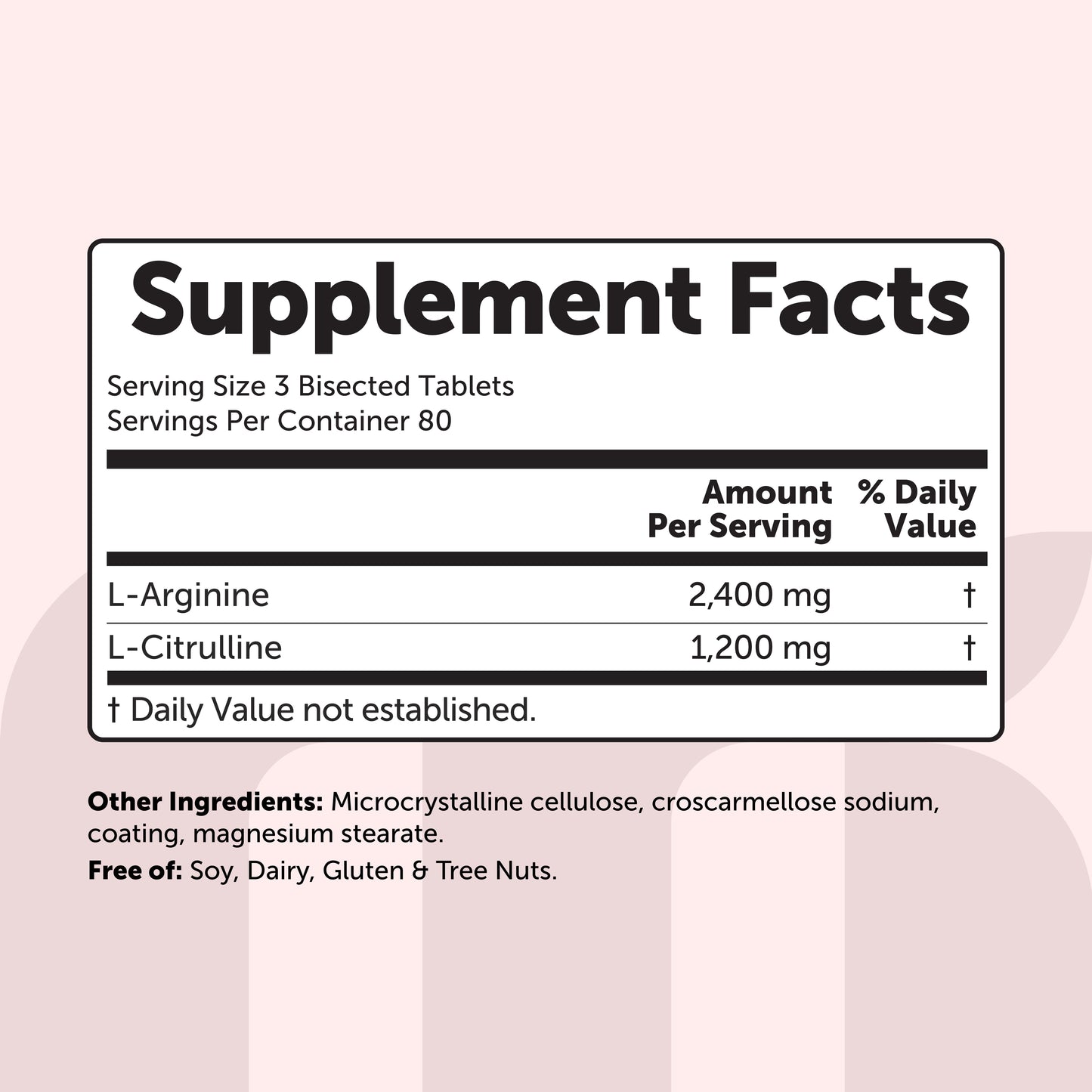 Micro Ingredients Nitric Oxide Booster 3,600mg Per Serving, 240 Bisected Tablets