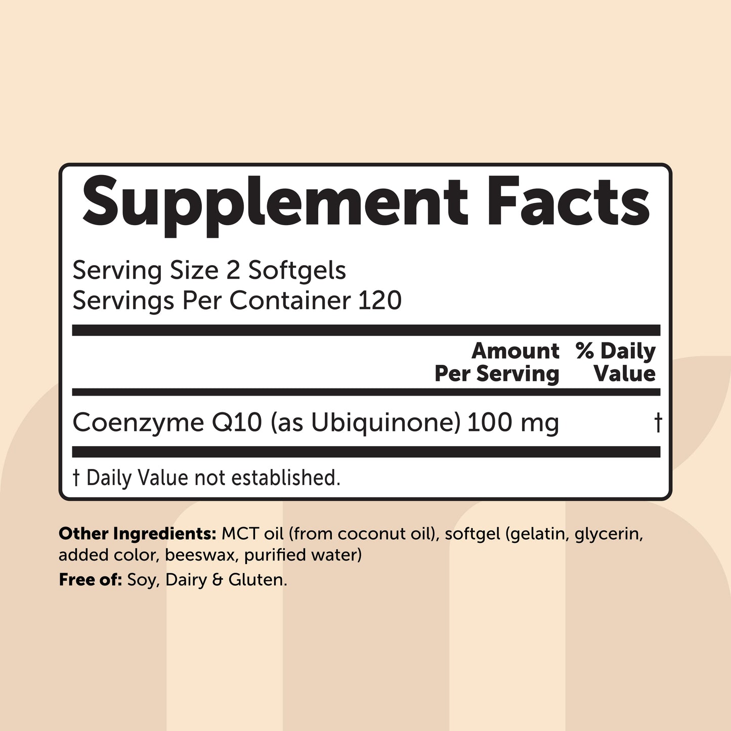 Micro Ingredients CoQ10 240 Softgels with Coconut MCT Oil