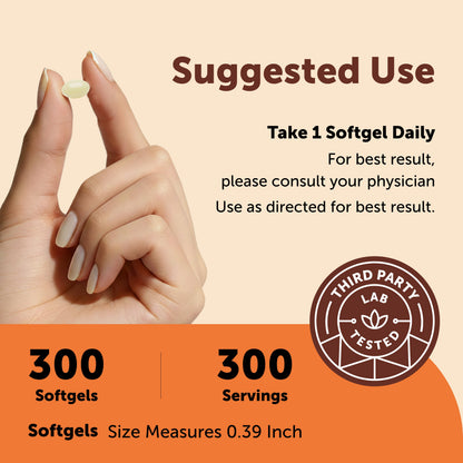 Micro Ingredients Vitamin D3 K2 5000IU /2000IU / 1000IU, Infused with Virgin Coconut Oil, 300 Softgels