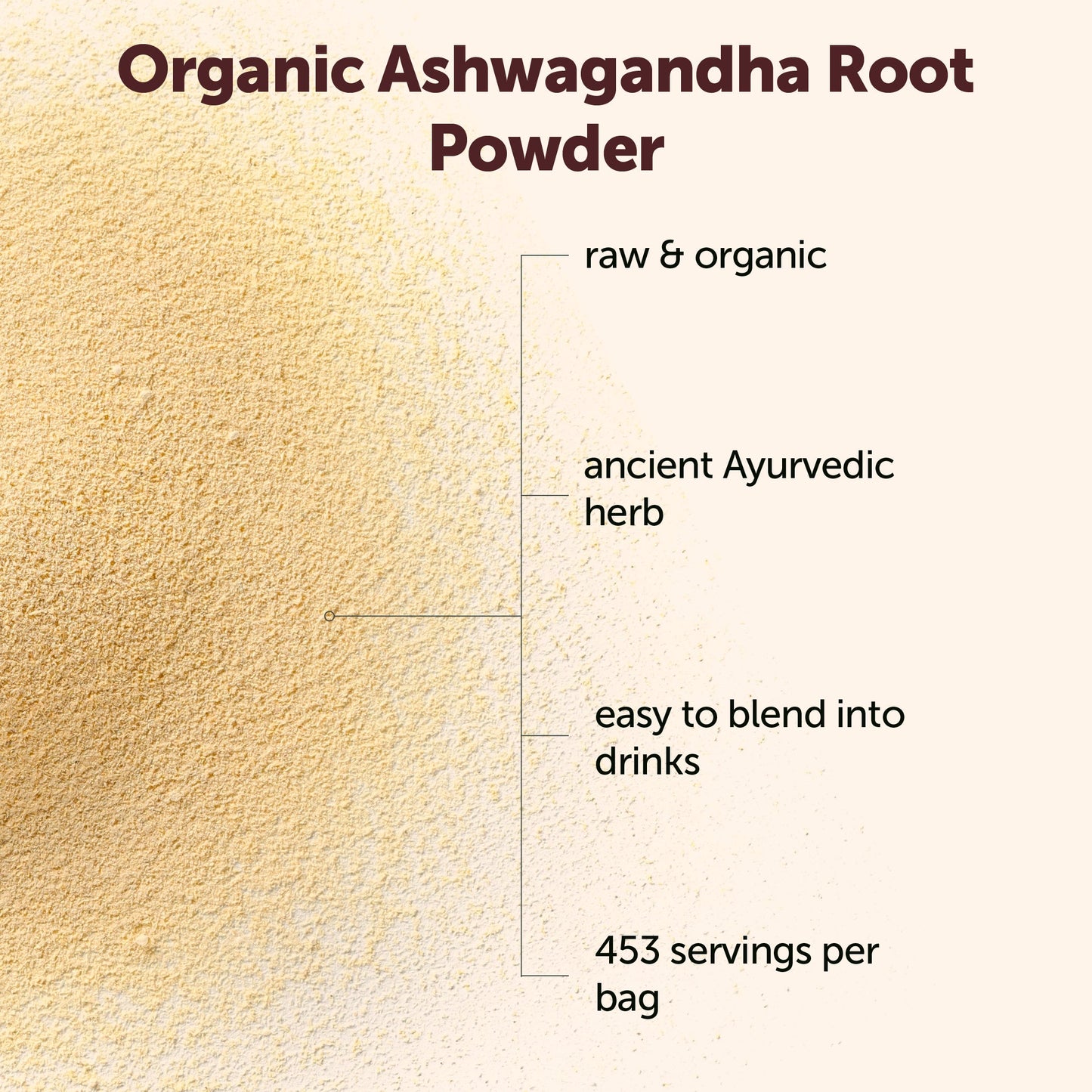 Micro Ingredients Organic Ashwagandha Root Powder, 2lb