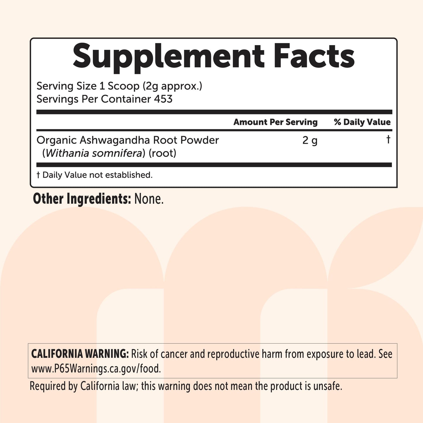 Micro Ingredients Organic Ashwagandha Root Powder, 2lb