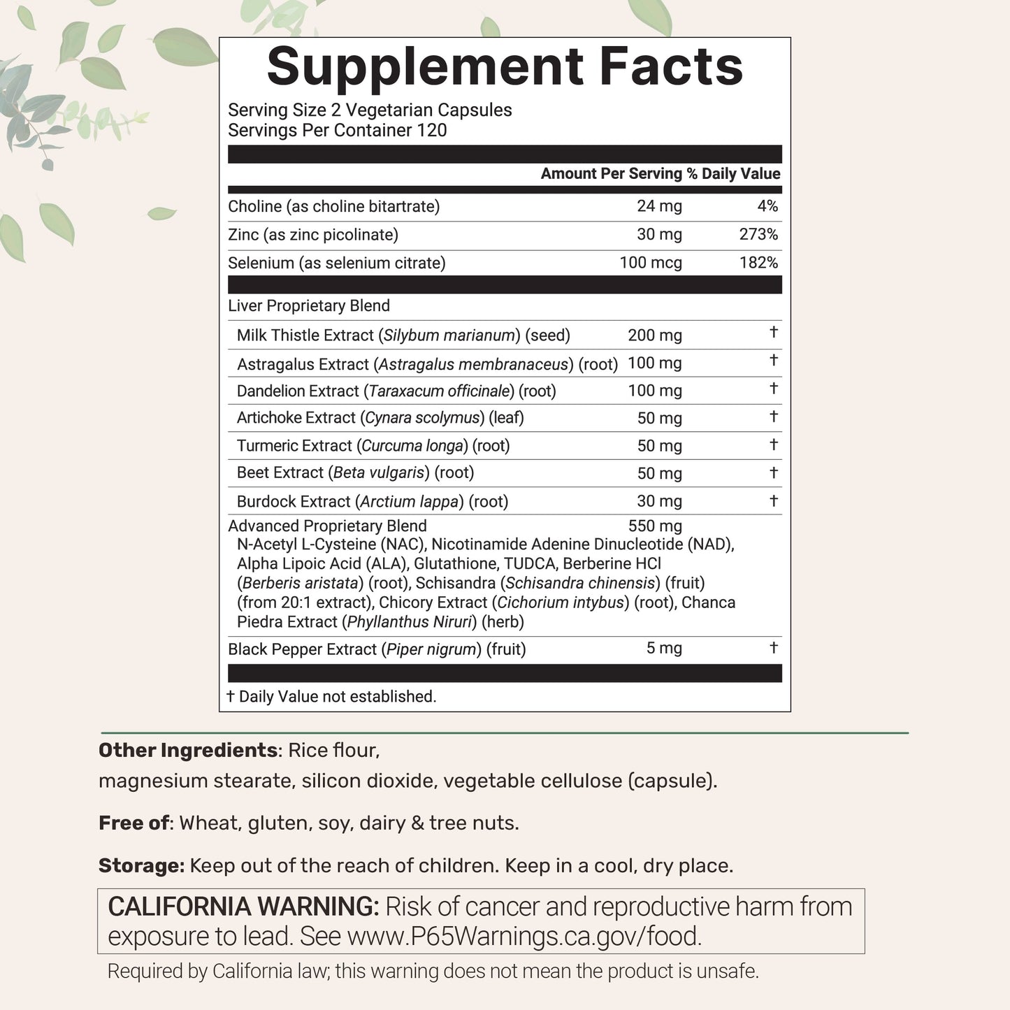 Liver Advanced+, 480 Veggie Capsules, 20-in-1 Advanced Complex