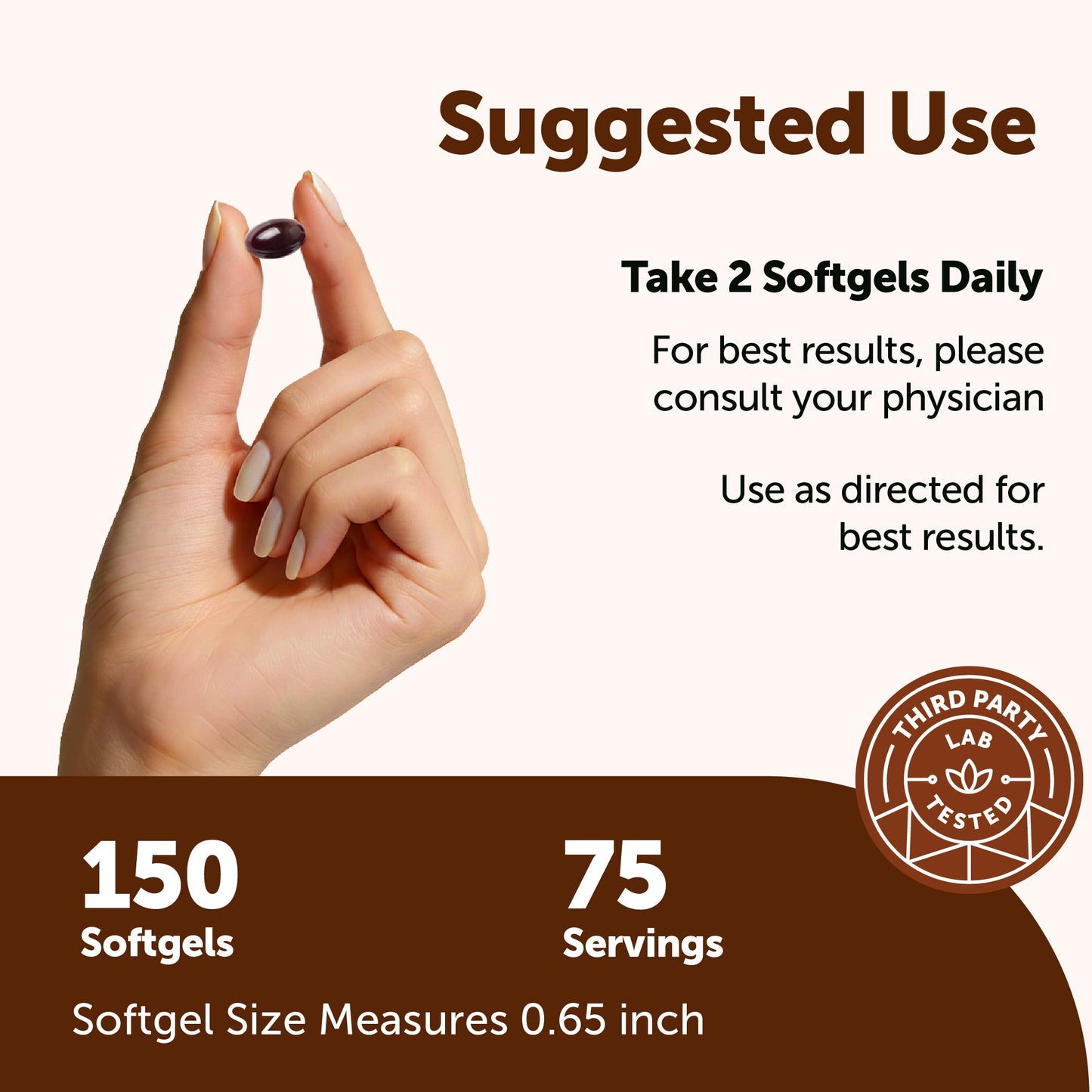 Micro Ingredients Ashwagandha + Black Pepper Extract with MCT Oil Softgels