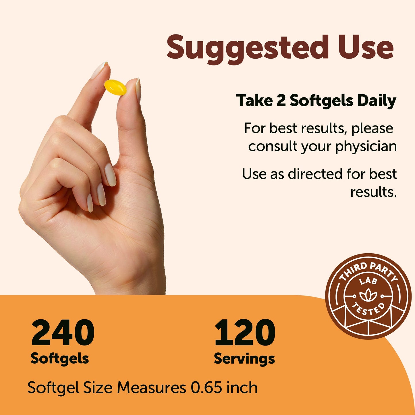 Micro Ingredients Berberine 500mg with MCT Oil, 240 Softgels