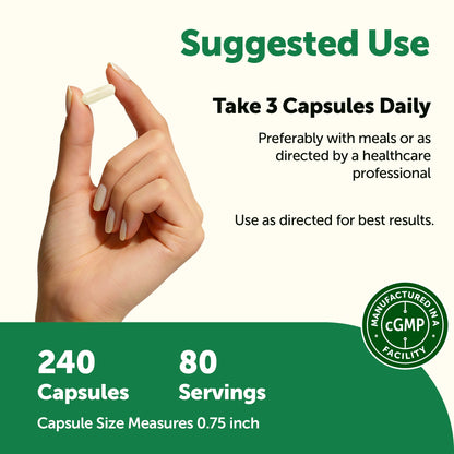 Micro Ingredients Colostrum 1000mg with Collagen & Probiotics, 240 Capsules