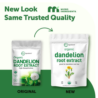 Micro Ingredients Organic Dandelion Root Extract Powder