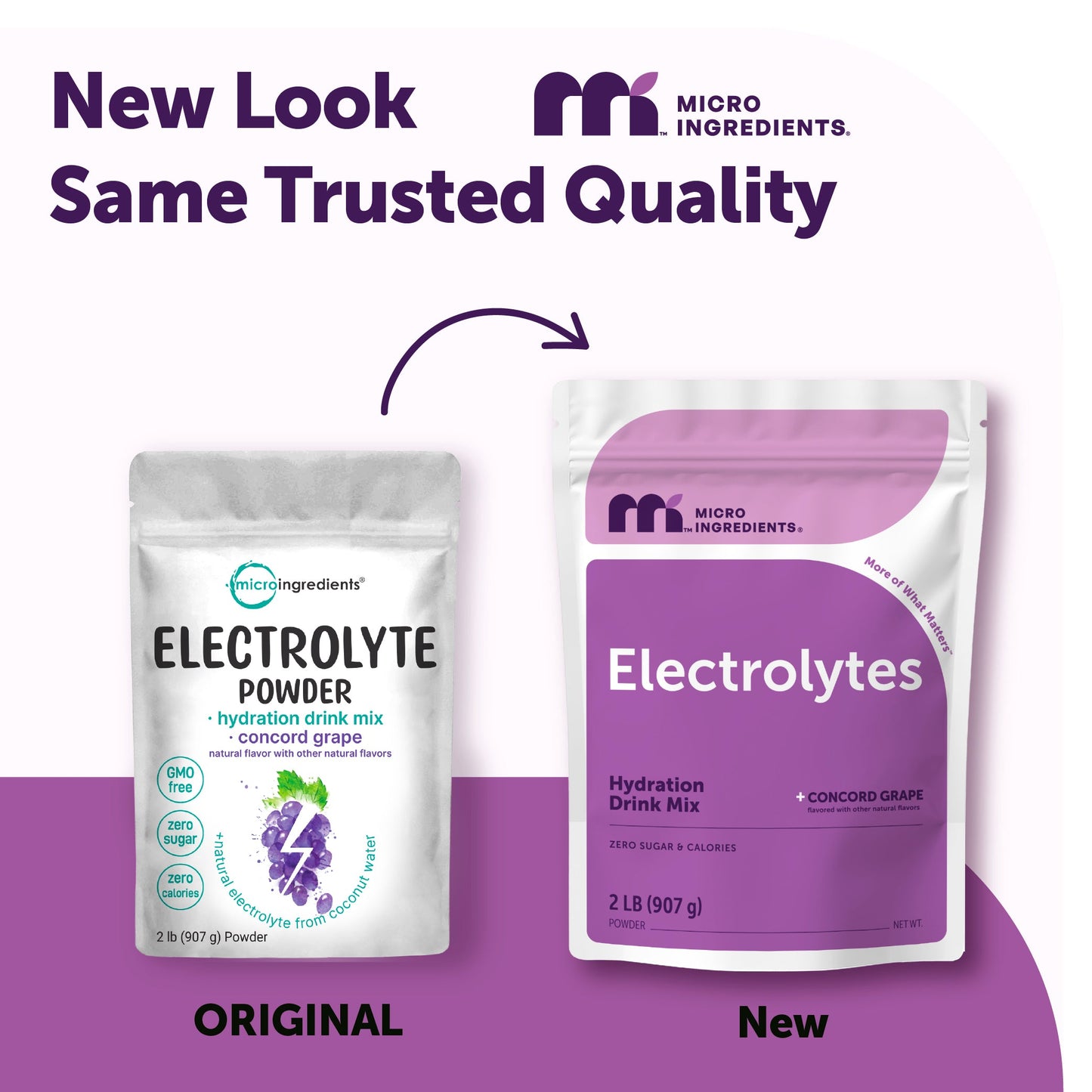 Micro Ingredients Electrolyte Hydration Drink Mix Powder, 2lb