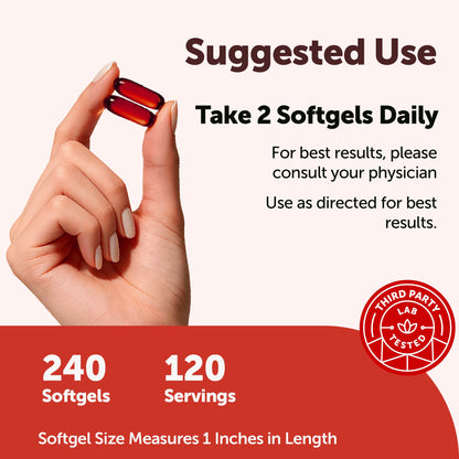 Micro Ingredients Antarctic Krill Oil 2000mg, 240 softgels