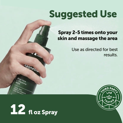 Micro Ingredients Magnesium Oil+ Advanced Spray Cool Mint, 12 fl oz