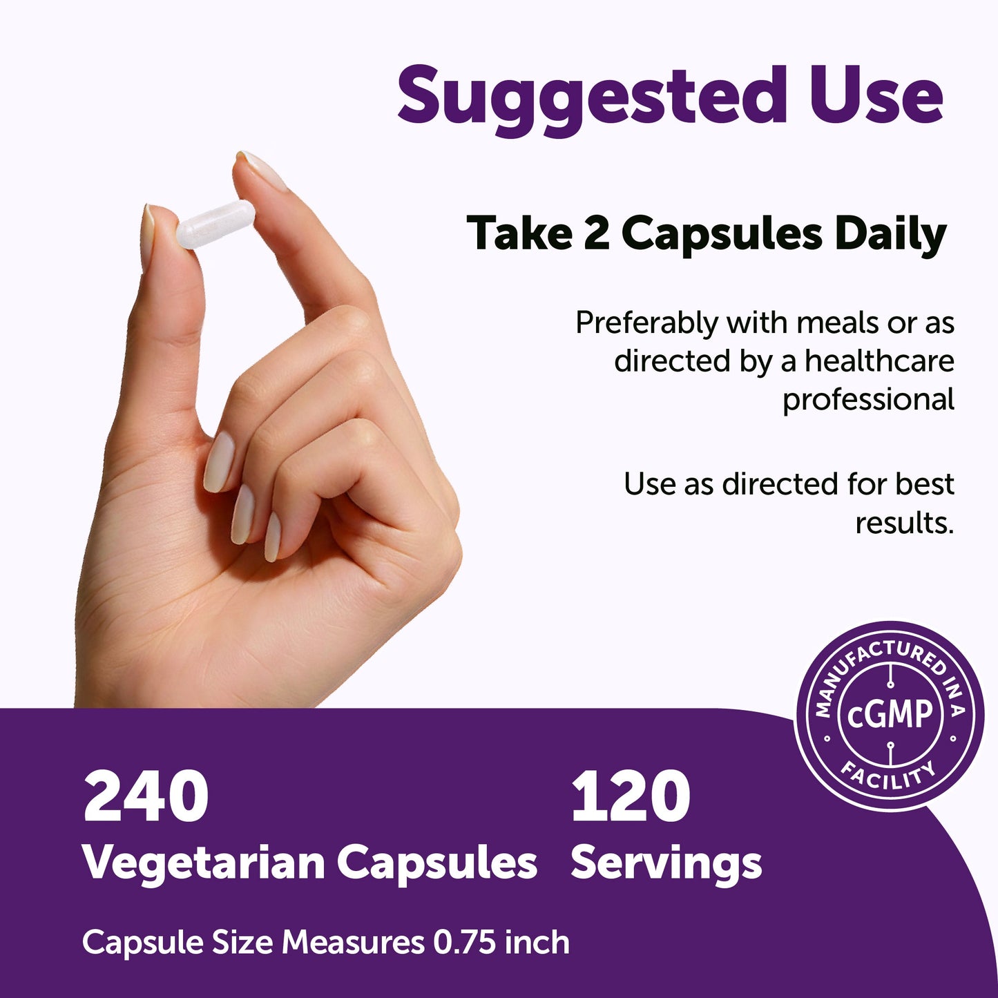Micro Ingredients NAC with NAD+ 600mg, 240 Vegetarian Capsules