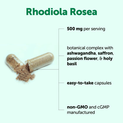 Micro Ingredients Rhodiola Rosea Complex 3000mg, 240 Vegetarian Capsules