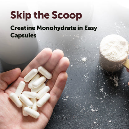Micro Ingredients Creatine Monohydrate 5000mg Per Serving, 500 Capsules