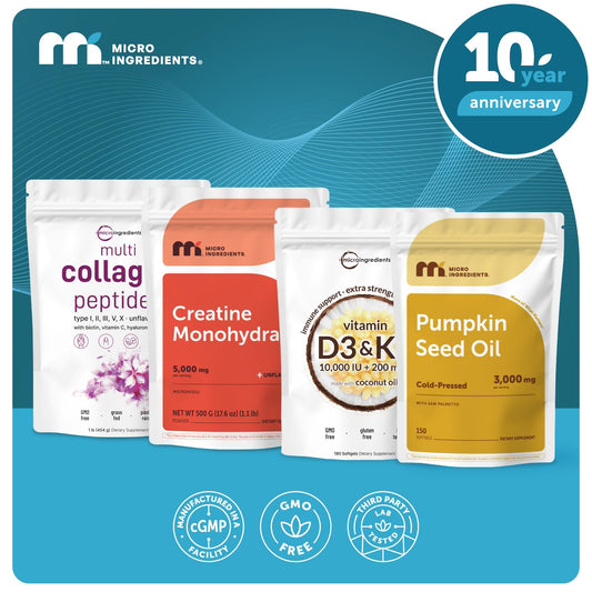 Micro Ingredients Hair & Muscle Nourish Bundle