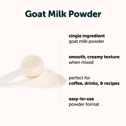 Micro Ingredients Goat Milk Powder, Rich in Protein, Calcium, & Probiotics