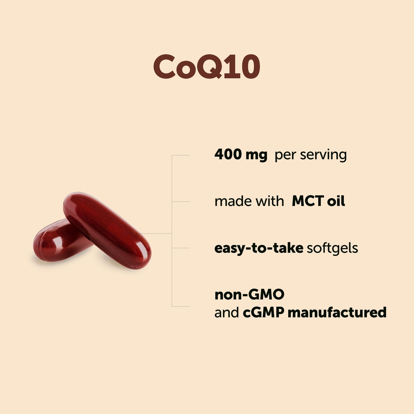 Micro Ingredients CoQ10 240 Softgels with Coconut MCT Oil