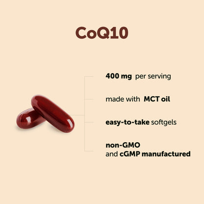 Micro Ingredients CoQ10 240 Softgels with Coconut MCT Oil