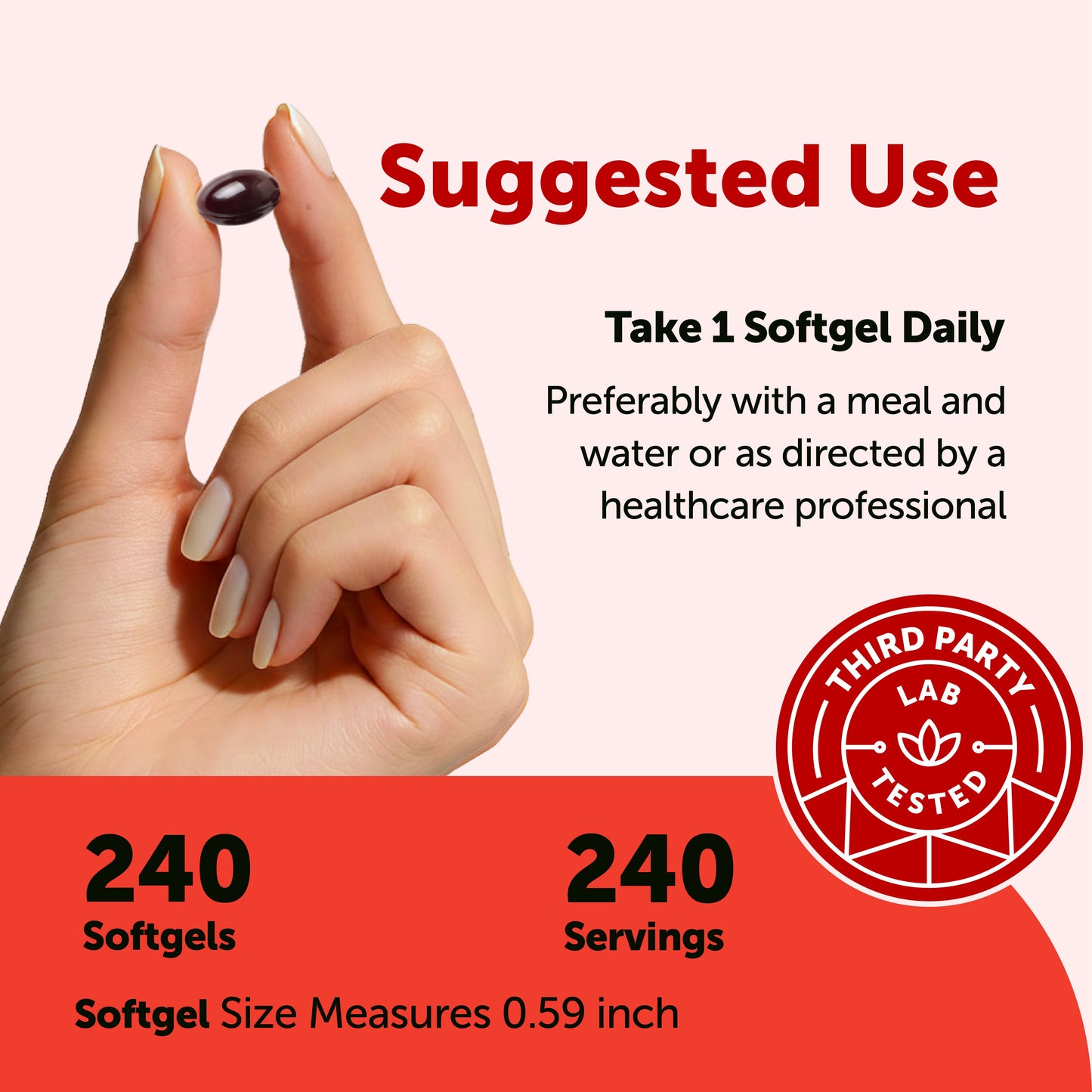 Micro Ingredients Astaxanthin 6mg with MCT Oil Softgels