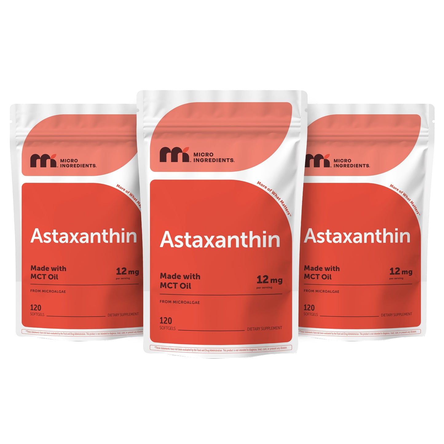 Astaxanthin 12mg 120 Softgels Pack Bundles