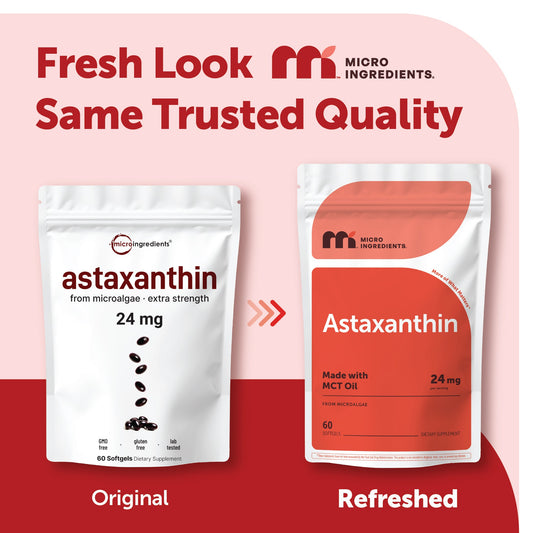 Micro Ingredients Astaxanthin 24mg Softgels