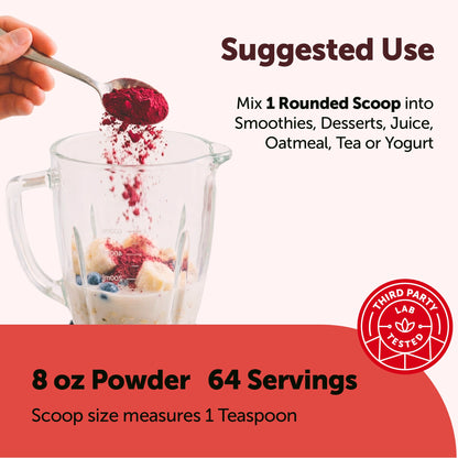 Micro Ingredients Organic Beet Root Powder, 8oz