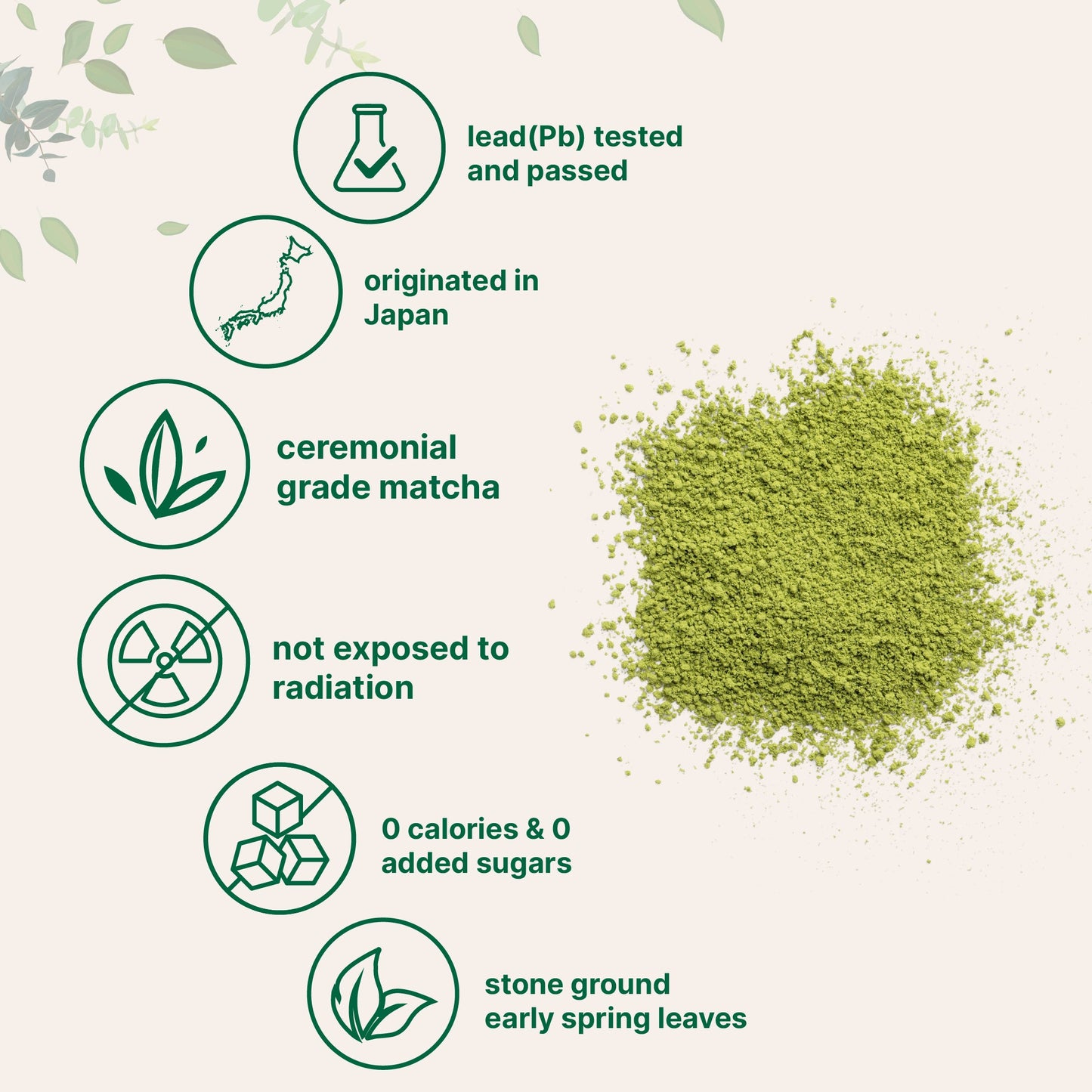 Micro Ingredients Organic Ceremonial Grade Matcha Green Tea Powder, 100g