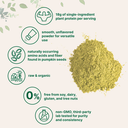 Micro Ingredients Organic Pumpkin Seed Protein Powder, 2lb