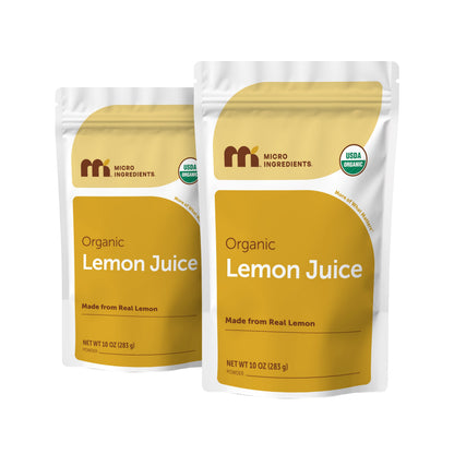 Micro Ingredients Organic Lemon Juice Powder