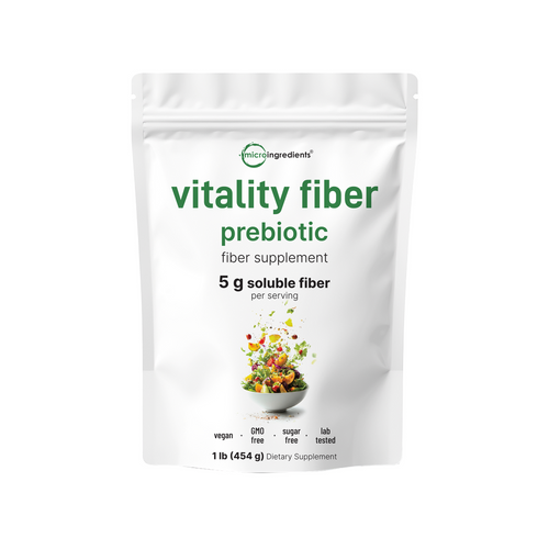 Micro Ingredients Vitality Fiber Supplement, 1lb Powder