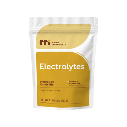 Micro Ingredients Electrolyte Hydration Drink Mix Powder, 2lb