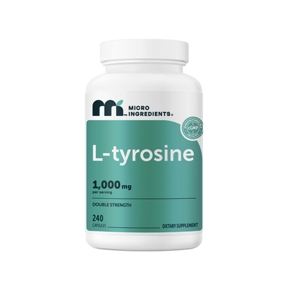 Micro Ingredients L-Tyrosine 1000mg, 240 capsules