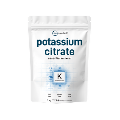 Micro Ingredients Potassium Citrate Powder, 2.2 Pound