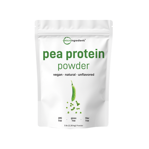 Micro Ingredients Pea Protein Powder, 5lb