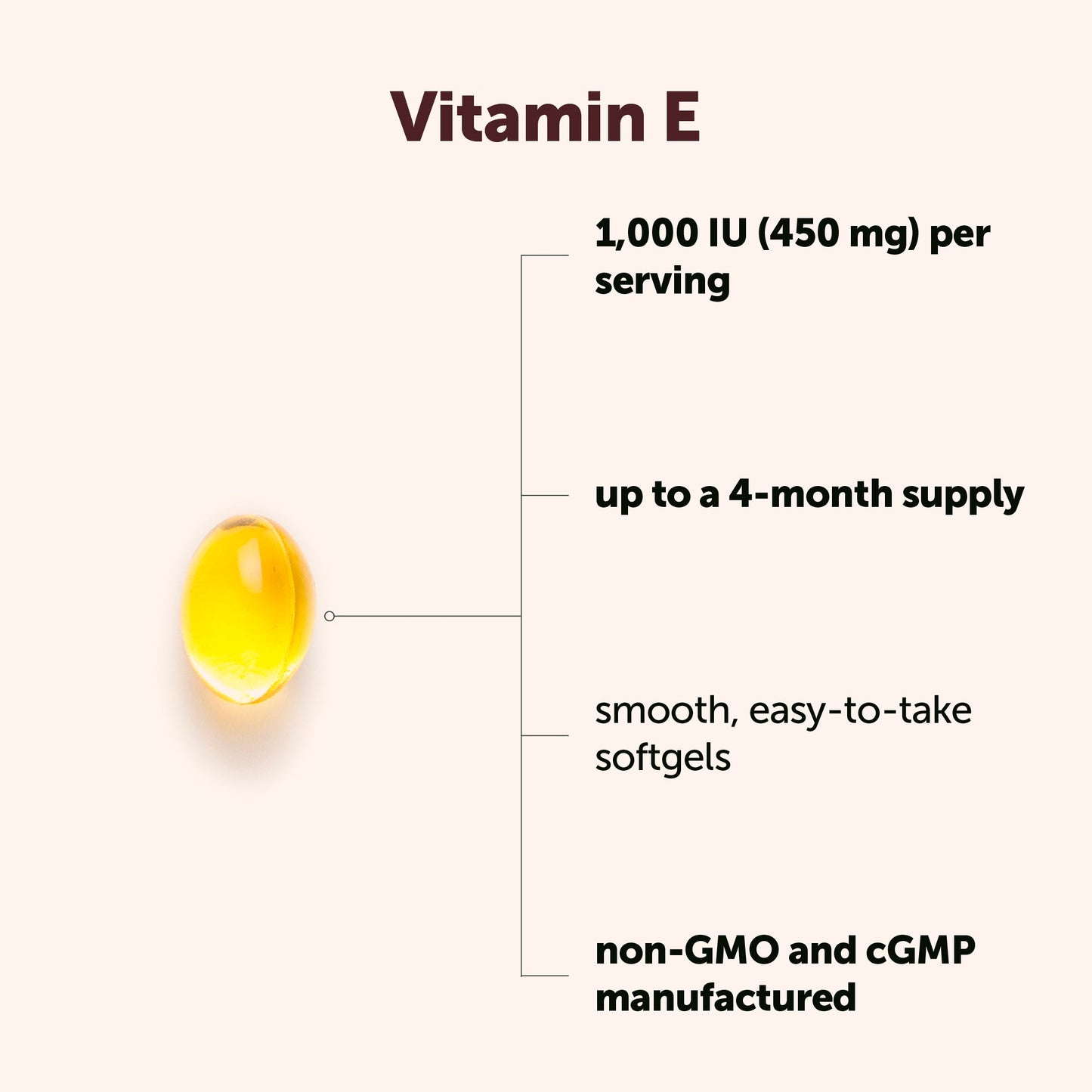 Micro Ingredients Vitamin E 1000 IU, 240 Softgels