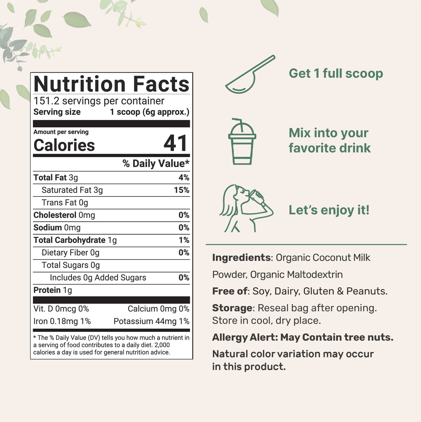 Micro Ingredients Pineapple Coconut Smoothie Bundle