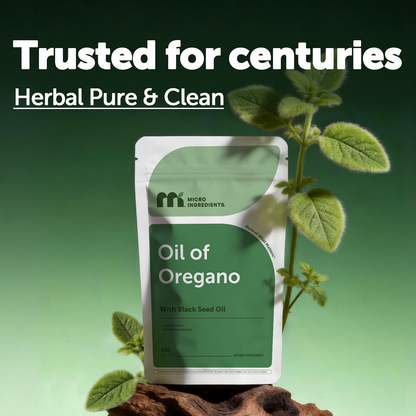 Micro Ingredients Oil of Oregano with Black Seed Oil Softgels
