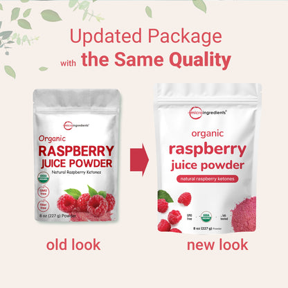 Micro Ingredients Organic Raspberry Juice Powder