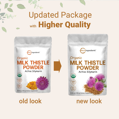 Micro Ingredients Organic Milk Thistle Powder