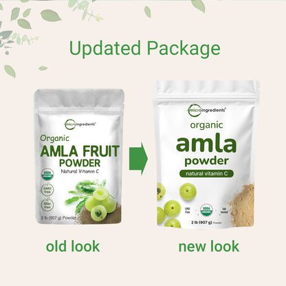 Micro Ingredients Organic Amla Powder, 2lb
