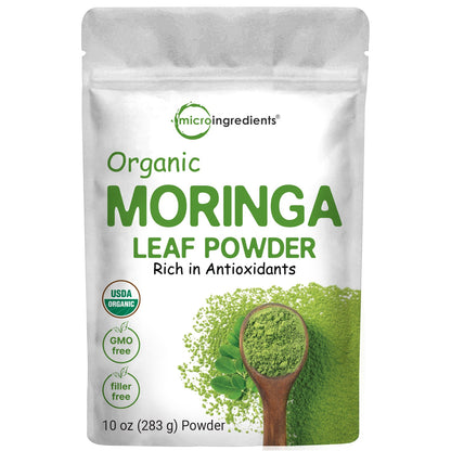 Micro Ingredients Organic Moringa Oleifera Leaf Powder