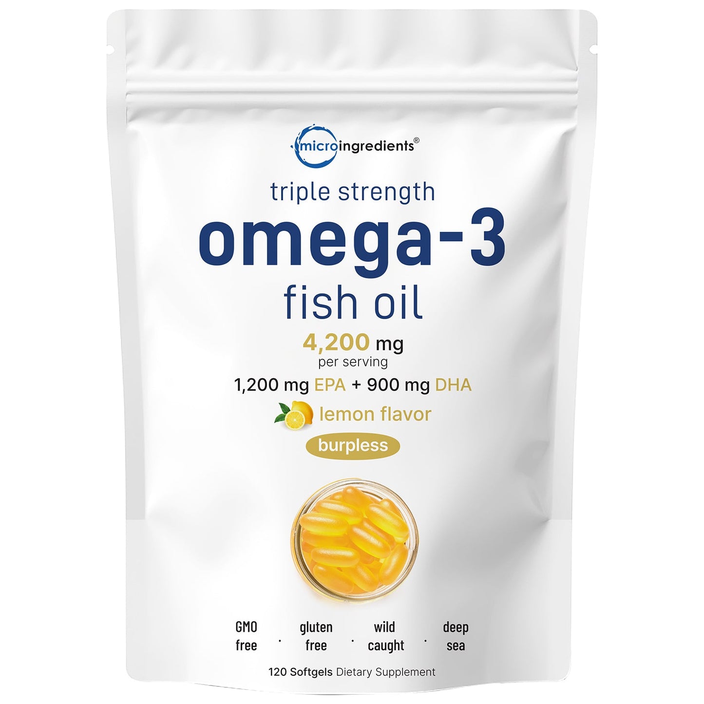 Boise Brooke's Choice Bundle: Vitamin D3K2 5000IU & Omega Fish Oil 120 Softgels